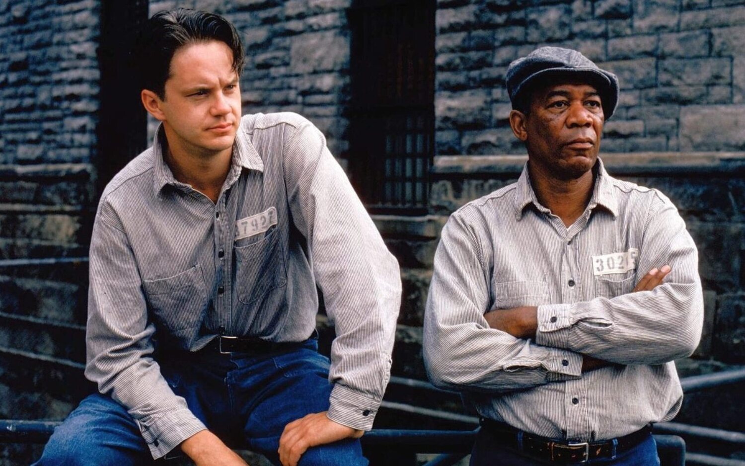 Tim Robbins y Morgan Freeman en 'Cadena perpetua'