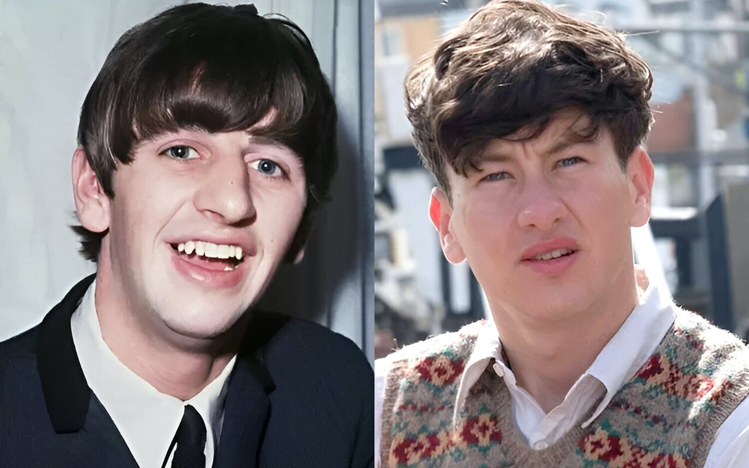 Ringo Starr frente Barry Keoghan en 'Dunkerque