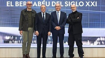 Florentino Pérez: "'Megaestructuras: El Bernabéu del siglo XXI' refleja la historia de un sueño y compromiso"