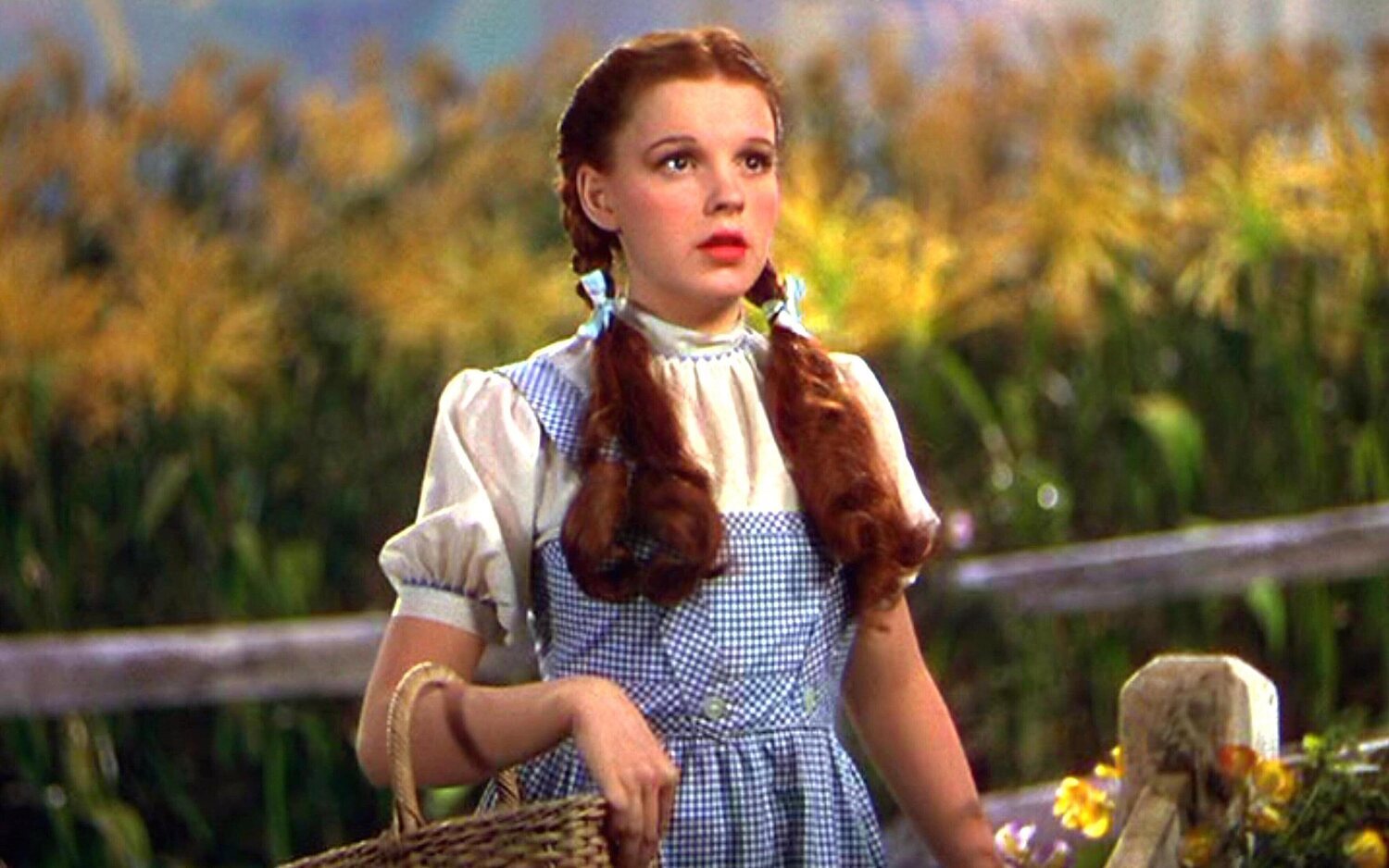 Judy Garland es Dorothy en 'El mago de Oz'