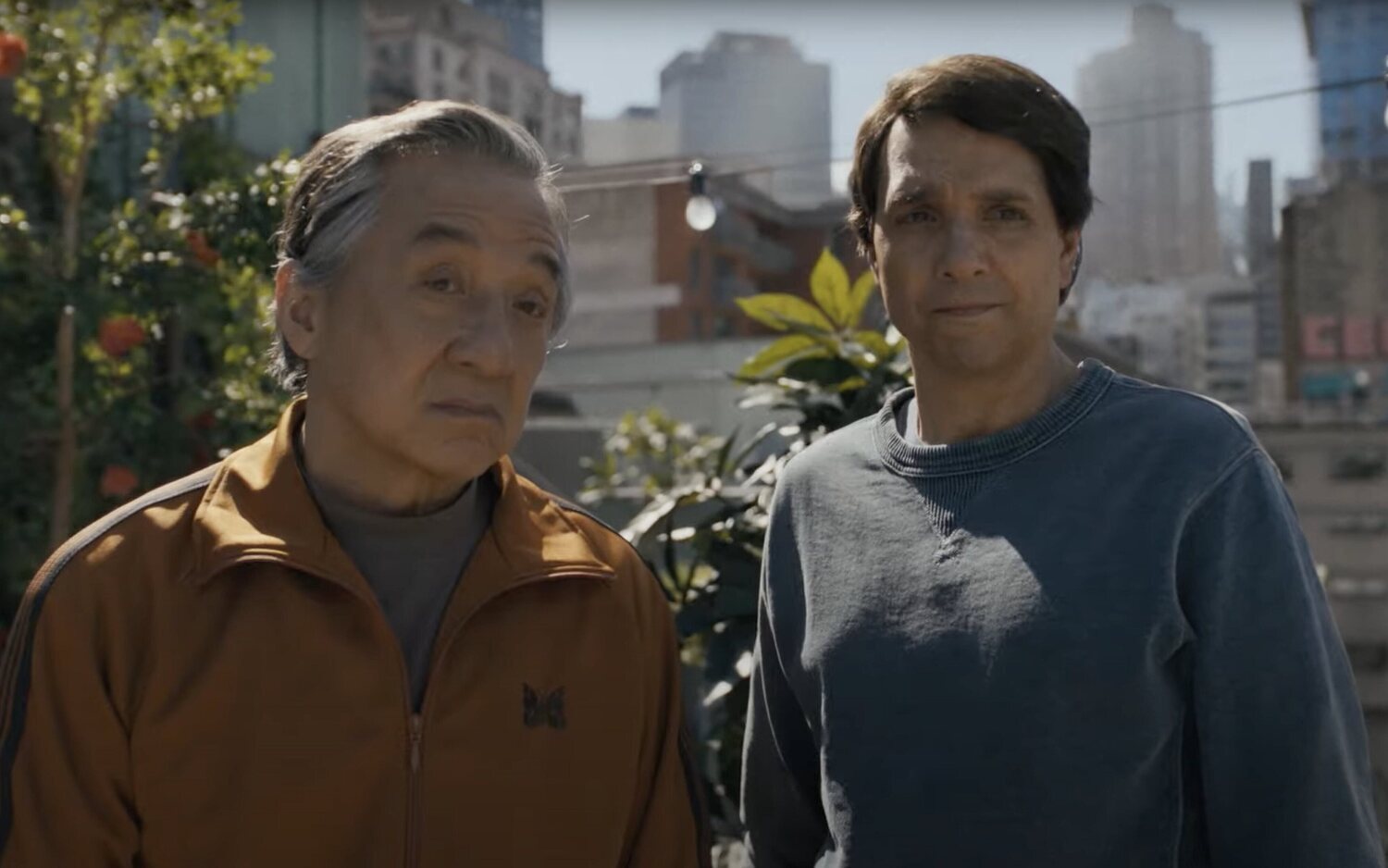 Jackie Chan y Ralph Macchio en 'Karate Kid: Legends'