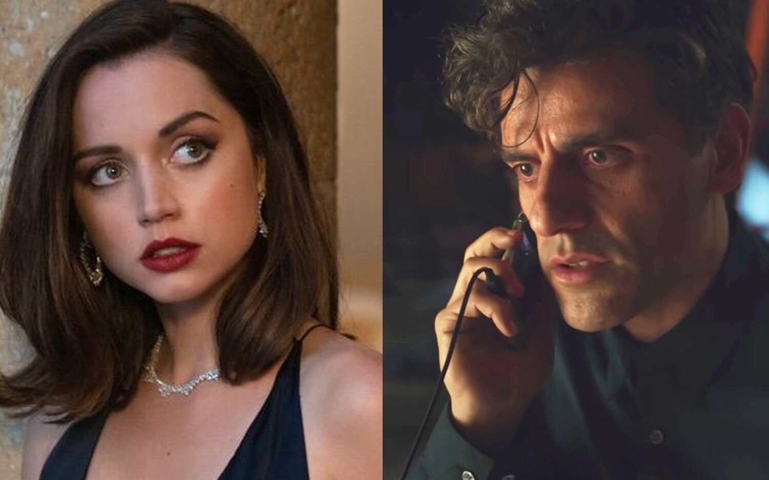 Ana de Armas y Oscar Isaac