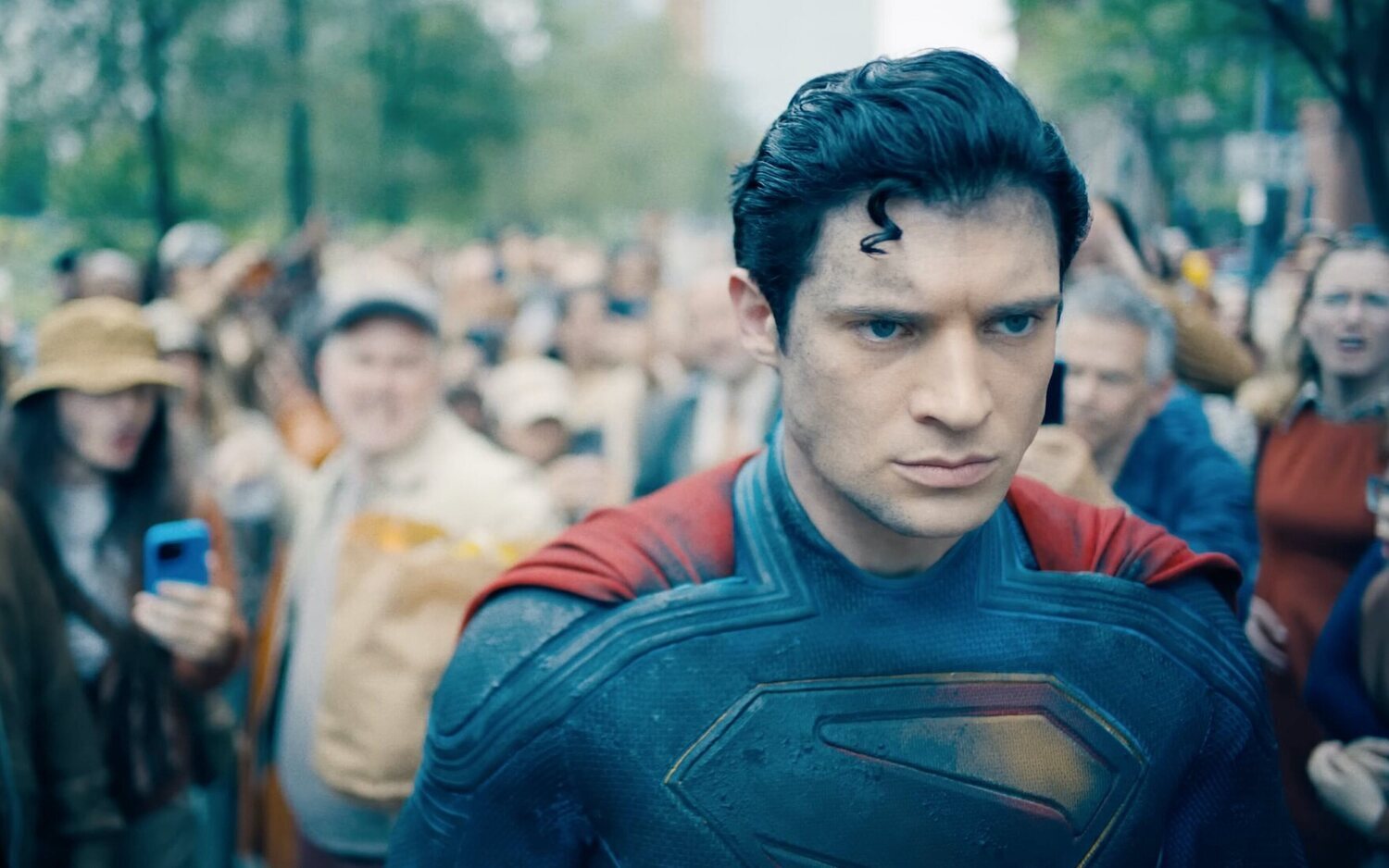 David Corenswet como Superman en el tráiler de la nueva película