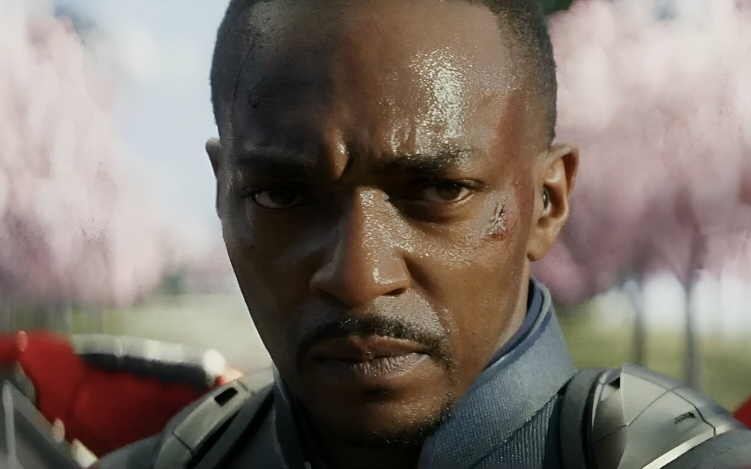 Anthony Mackie como Sam Wilson en ‘Capitán América: Brave New World’