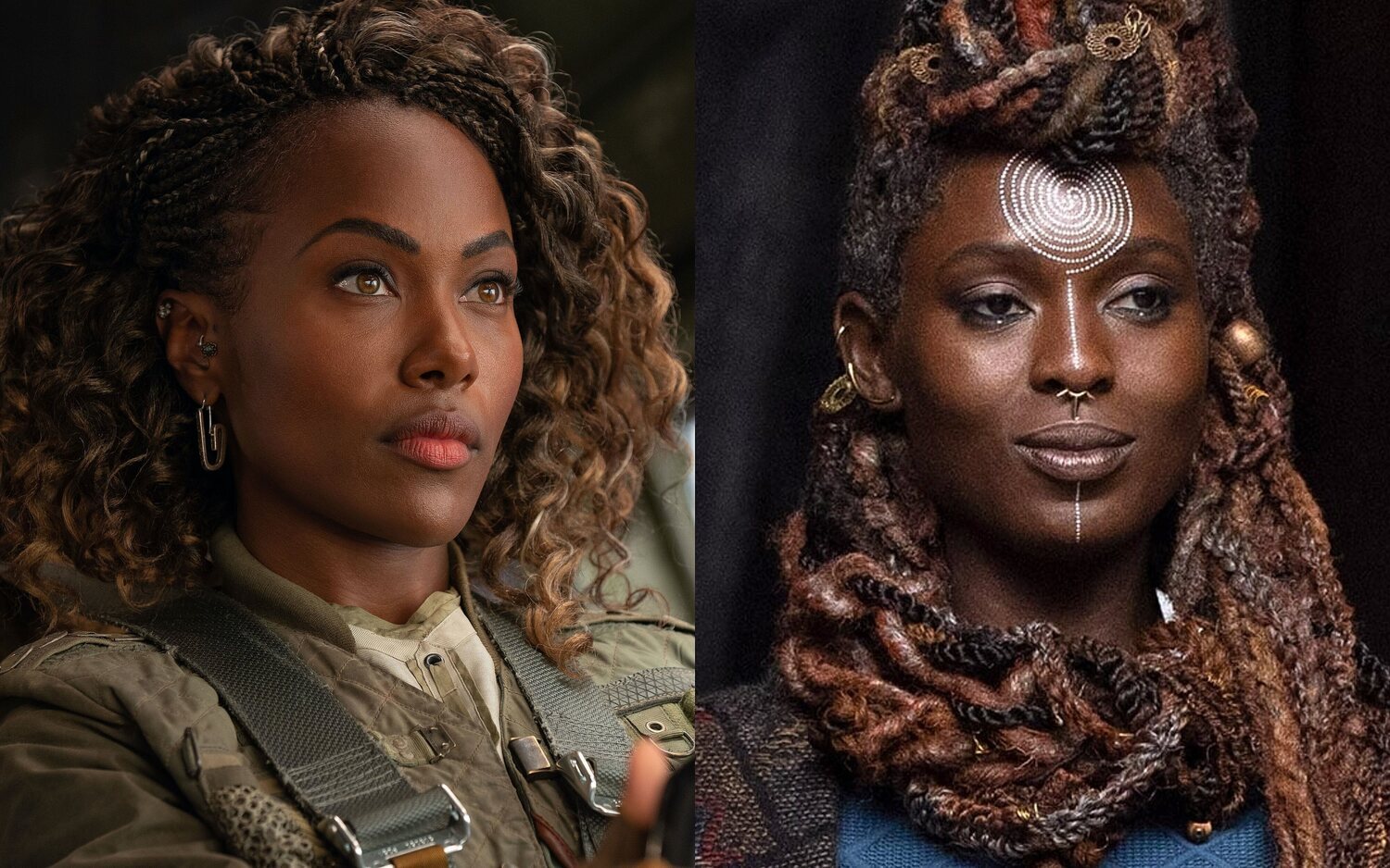 DeWanda Wise en 'Jurassic World: Dominion' y Jodie Turner-Smith en 'The Acolyte'