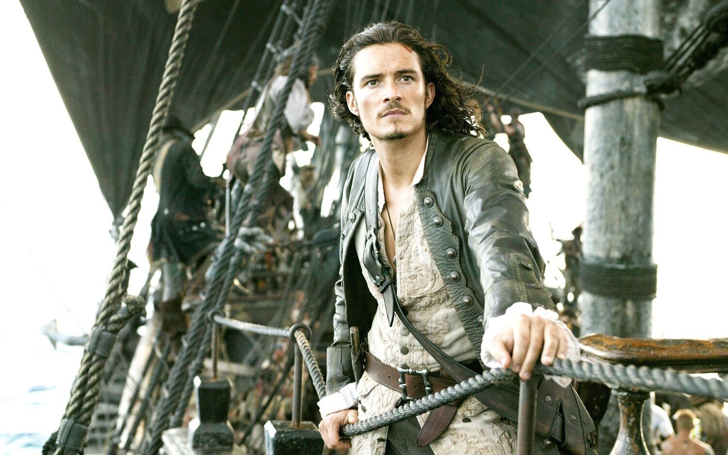 Orlando Bloom en 'Piratas del Caribe'