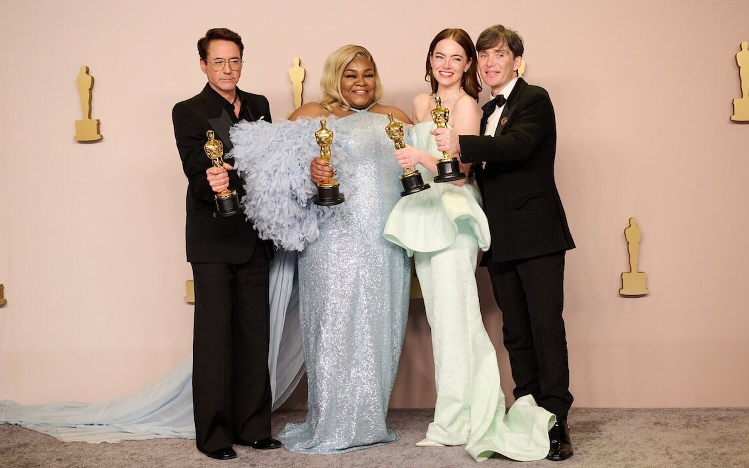 Los cuatro ganadores del Oscar de 2024