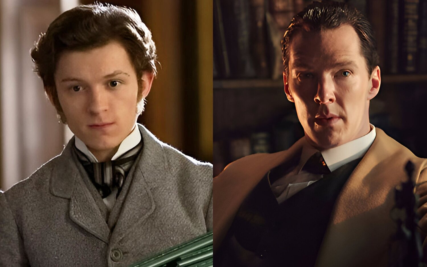 Tom Holland y Benedict Cumberbatch, compañeros de reparto desde 'La guerra de las corrientes'