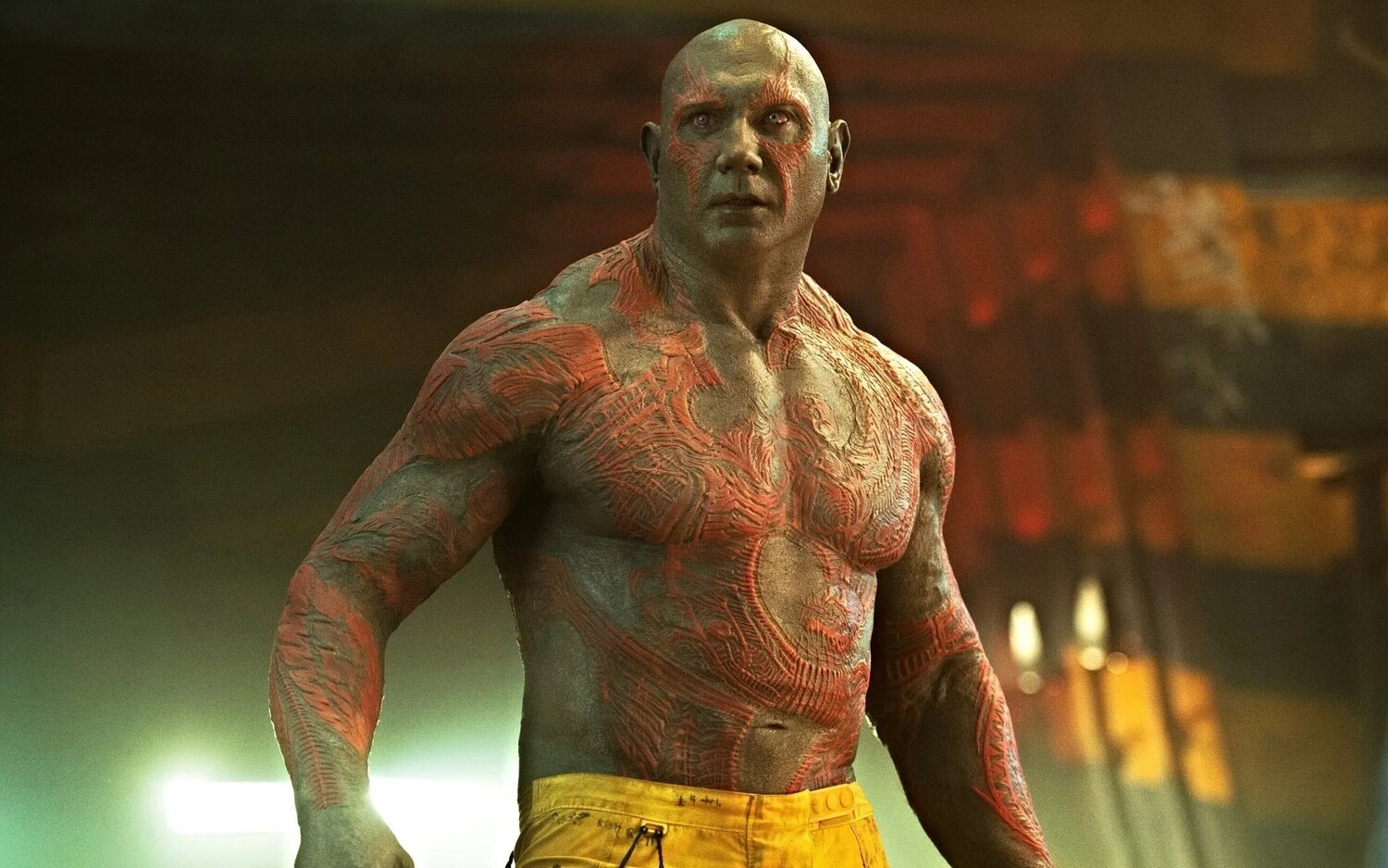 Dave Bautista es el divertido Drax en 'Guardianes de la Galaxia'