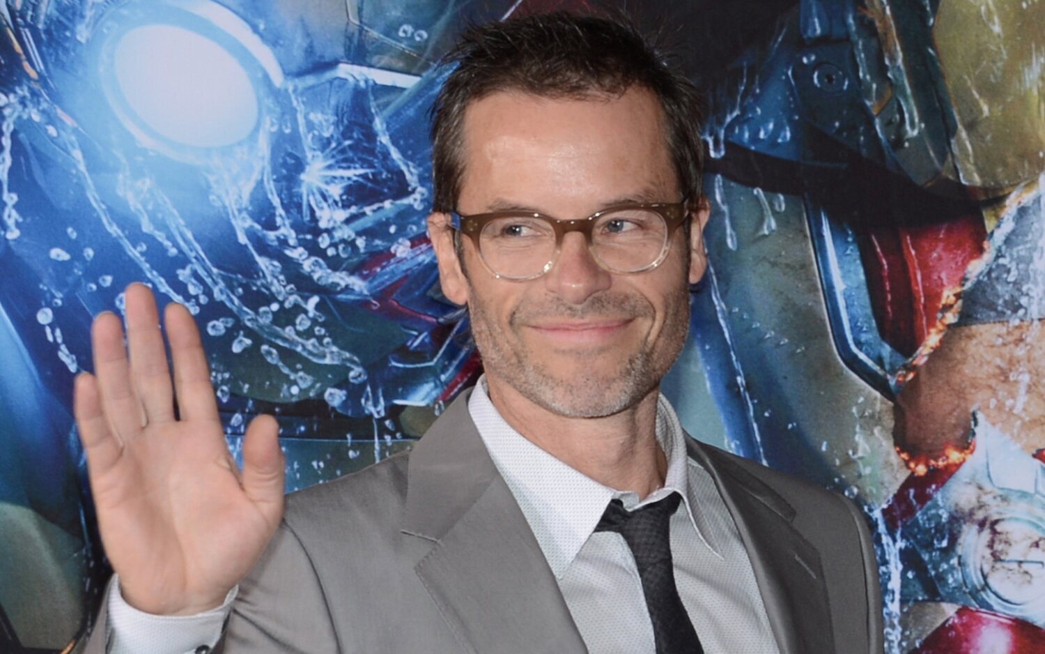 Guy Pearce en el estreno de 'Iron Man 3' en Los Ángeles