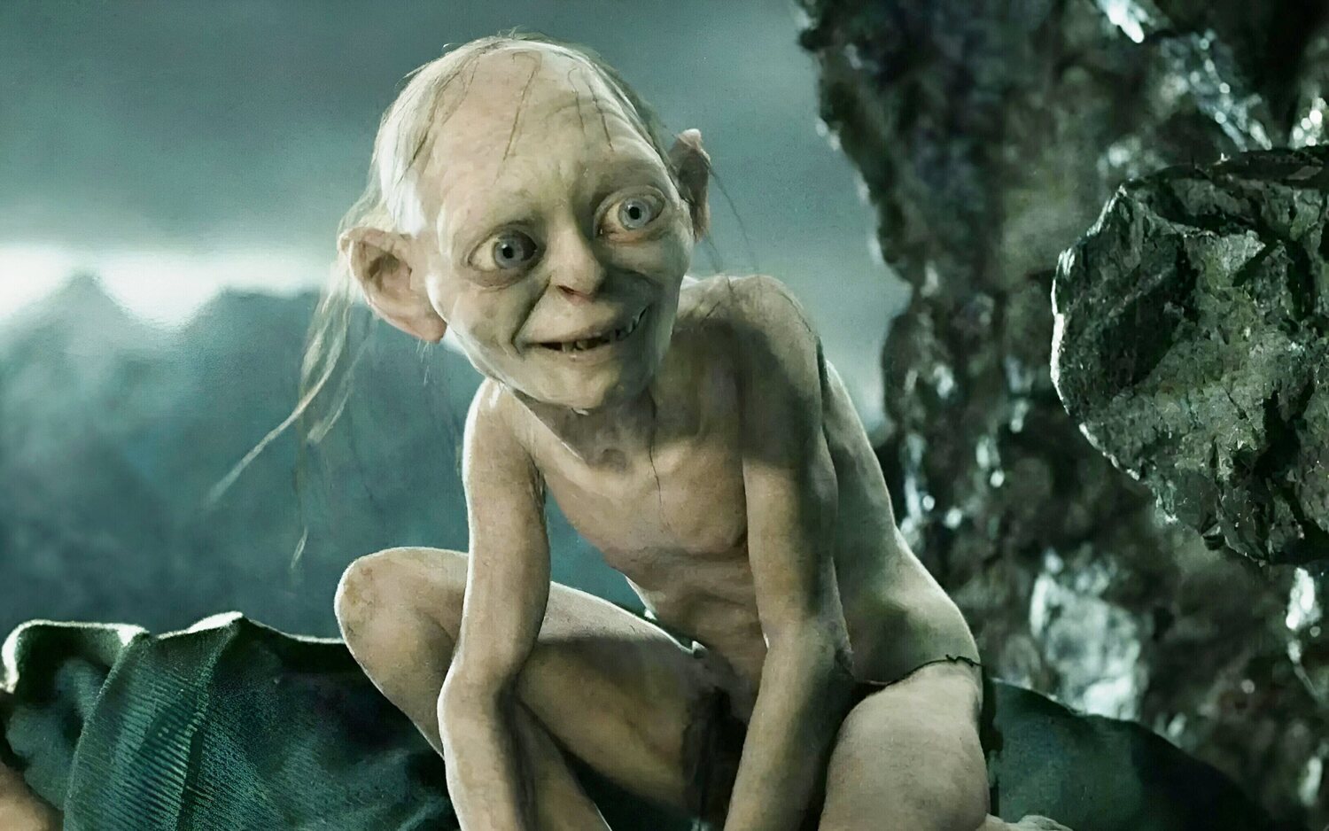 Andy Serkis es Gollum en 'The Lord of the Rings: The Hunt for Gollum'