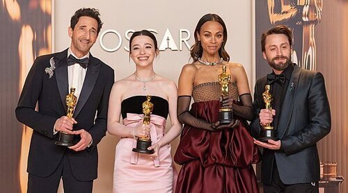 Crónica: Los Oscar cierran su edición más tumultuosa con una gala correcta y pocas sorpresas