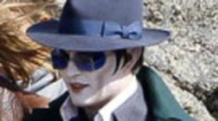 Johnny Depp muestra su aspecto en 'Dark shadows' de Tim Burton