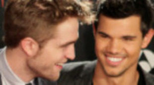 Robert Pattinson y Taylor Lautner presentaron 'Amanecer: Parte 1' en Barcelona