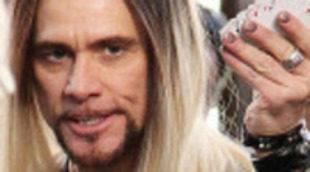 Jim Carrey se suelta la melena en el set de 'Burt Wonderstone'