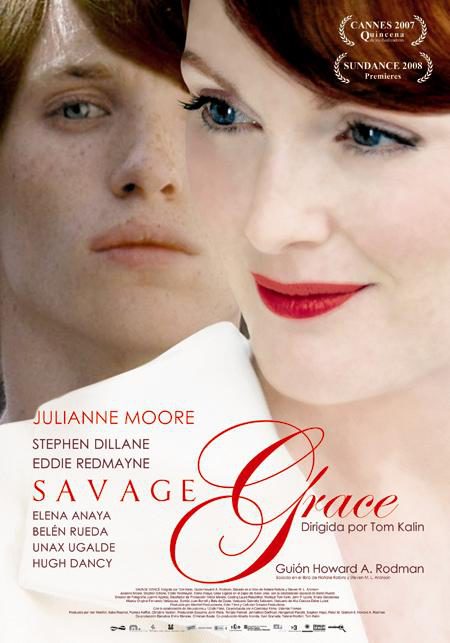 Póster en castellano de 'Savage Grace'