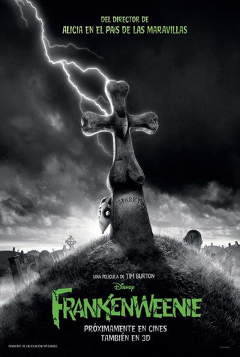 Póster de 'Frankenweenie'