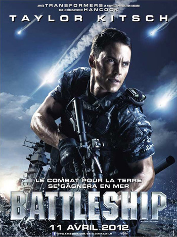 Póster de Battleship, con Taylor Kitsch