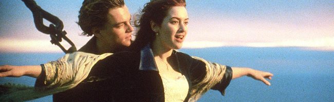 Leonardo DiCaprio y Kate Winslet protagonizan Titanic