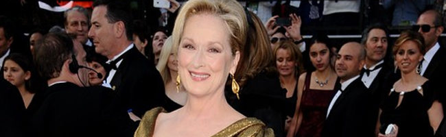 Meryl Streep en los Oscar 2012