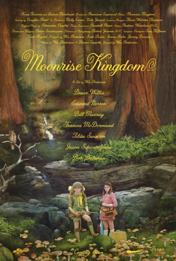 Póster de la nueva película de Wes Anderson, 'Moonrise Kingdom'