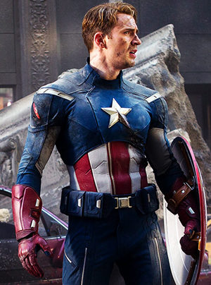 Chris Evans en 'Los Vengadores'