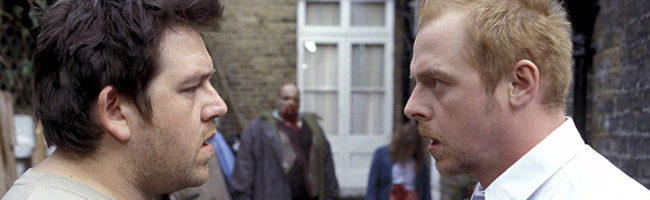 Nick Frost y Simon Pegg en 'Zombies Party'