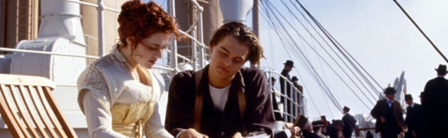 escena de 'Titanic'