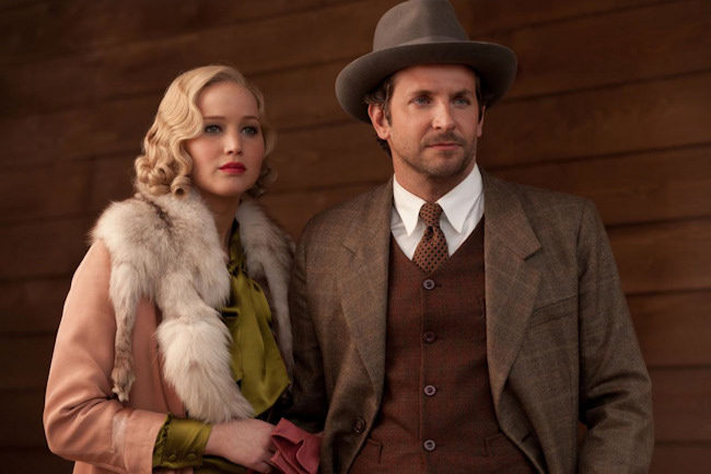 Jennifer Lawrence y Bradley Cooper en Serena