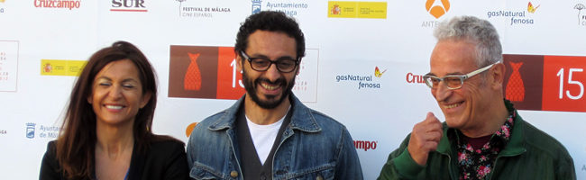 Directores de 'Kanimambo' en el Festival de Málaga 2012