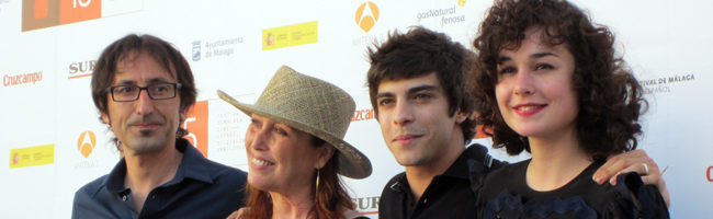 El equipo de 'Ali' en el Festival de Málaga 2012