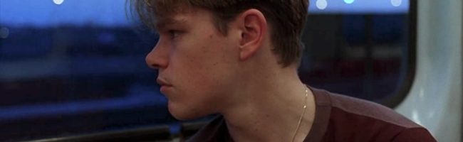  Matt Damon como Will Hunting