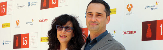 Los protagonistas de 'La suerte en tus manos' en el Festival de Málaga 2012