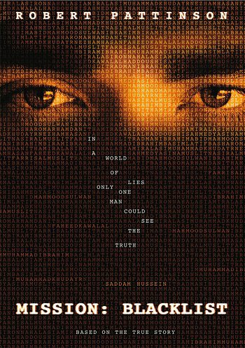 Poster de Mission: Blacklist con Robert Pattinson