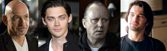 Ben Kingsley, Tom Payne, Stellan Skarsgard y Olivier Martinez