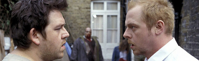 Nick Frost y Simon Pegg en 'Zombies Party'