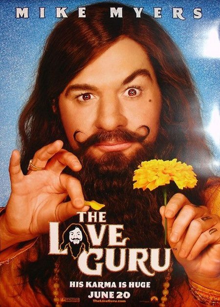 Primer póster de 'The love guru'