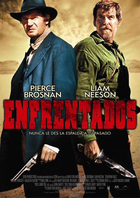 Póster en español de 'Enfrentados'