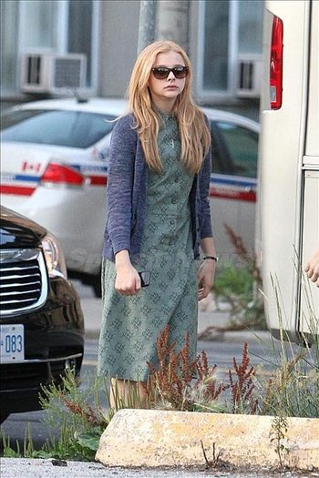 Primeras imágenes de Chloe Moretz caracterizada como la nueva 'Carrie'