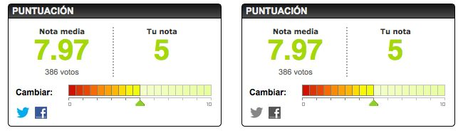 Comparte tus votaciones de eCartelera: ahora también en Facebook