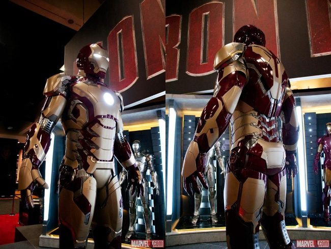 Armadura de Tony Stark en Iron Man 3