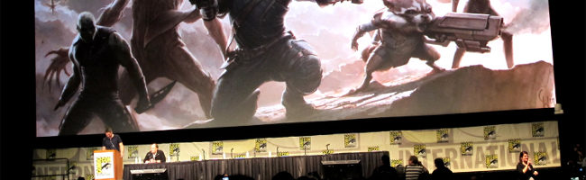 Presentación de 'Guardians of the Galaxy'