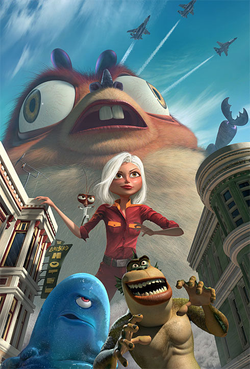 'Monsters vs Aliens', el nuevo proyecto Dreamworks