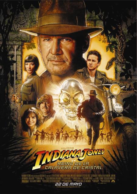 Cartel definitivo de 'Indiana Jones IV'