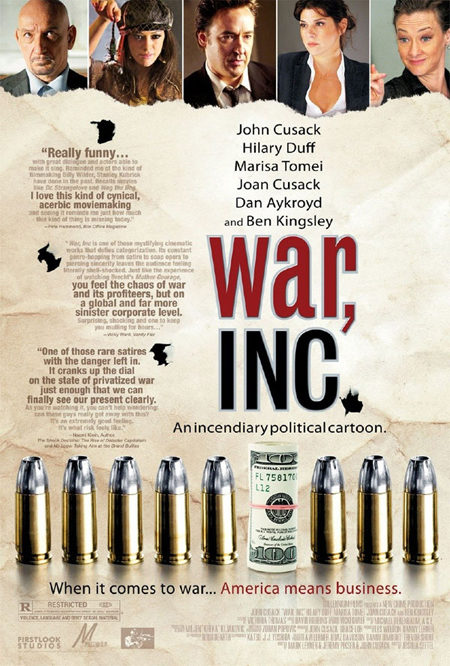 Primer cartel de 'War, Inc.'