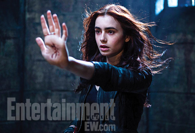 Lilly Collins en la primera imagen de 'Cazadores de Sombras: Ciudad de Hueso'