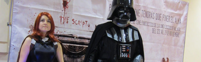 Darth Vader en el Fancine 2012 de Málaga