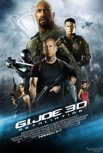 El nuevo póster de 'G.I. Joe: La venganza' le cede el protagonismo a Bruce Willis y Dwayne Johnson