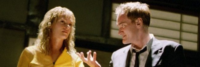 Uma Thurman y Quentin Tarantino