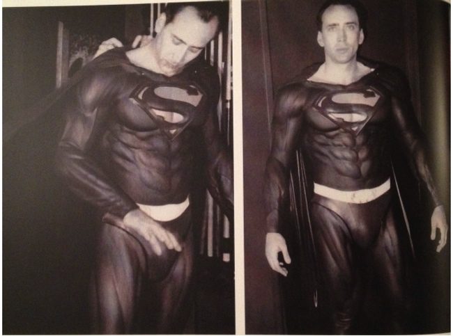 Nicolas Cage en Superman Lives